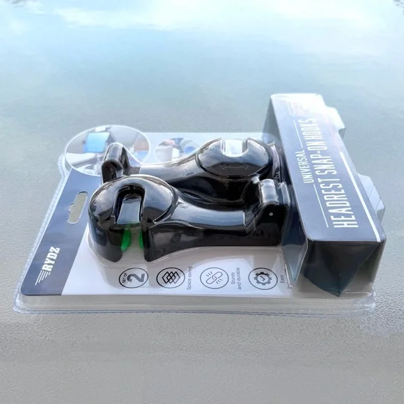 RYDZ Universal Headrest Snap-On Hooks Car Organization - Picture 4 of 5